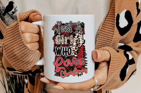 Just A Girl Who Loves Christmas Sublimation Sublimation Jagonath Roy 