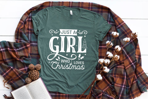 Just a Girl Who Loves Christmas SVG SVG CraftLabSVG 