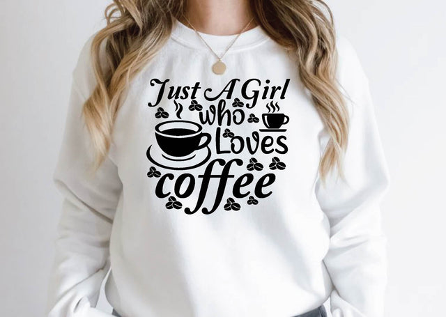 just a girl who loves coffee SVG Design SVG farhad farhad 