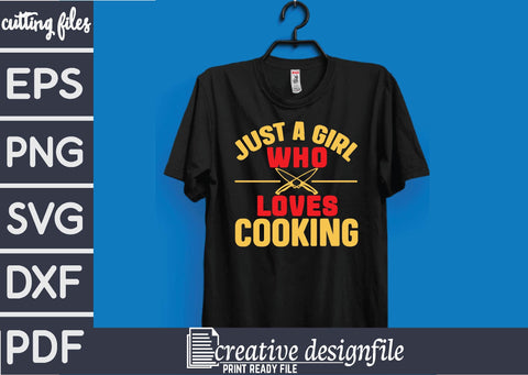 just a girl who loves cooking SVG farhad farhad 