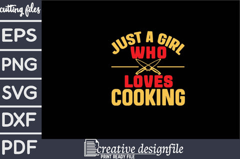 just a girl who loves cooking SVG farhad farhad 