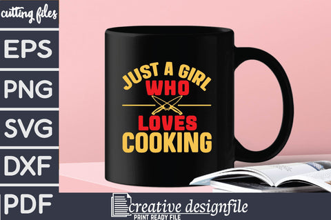 just a girl who loves cooking SVG farhad farhad 