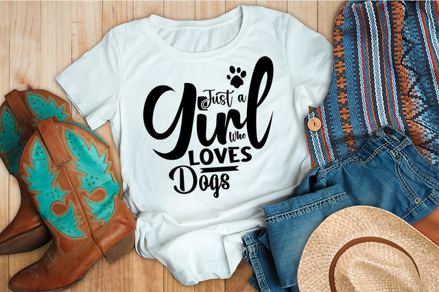 Just a Girl Who Loves Dogs svg SVG orpitasn 