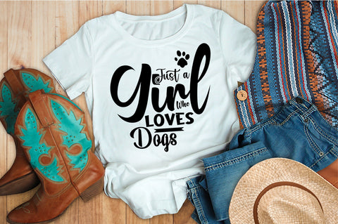 Just a Girl Who Loves Dogs svg SVG orpitasn 