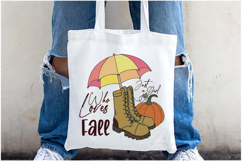 Just a Girl Who Loves Fall Sublimation Sublimation Jagonath Roy 