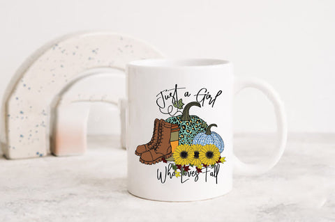 Just a Girl Who Loves Fall Sublimation Sublimation Jagonath Roy 