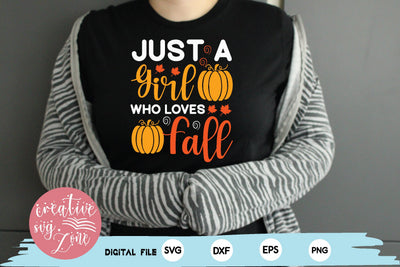 just a girl who loves fall SVG md faruk hossain 