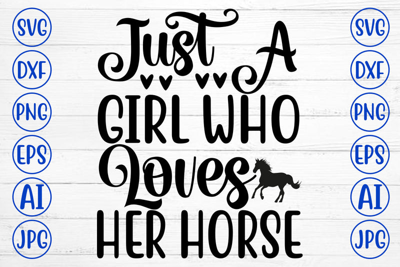 Gobelet Personnalisé 20 Oz "Just A Girl Who Loves Her Horse" – Cadeau Idéal Pour Cavalière