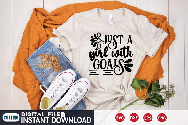 just a girl with goals SVG designer krishna 