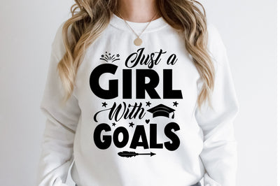 Just a Girl with Goals SVG SVG orpitasn 