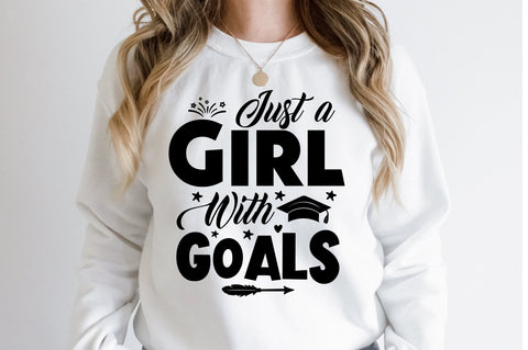 Just a Girl with Goals SVG SVG orpitasn 