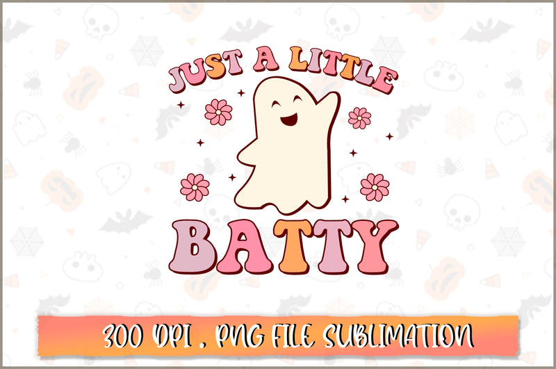 Just a little batty PNG SVG Shetara Begum 