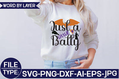 Just a Little Batty SVG Cut File SVG Studio Innate 