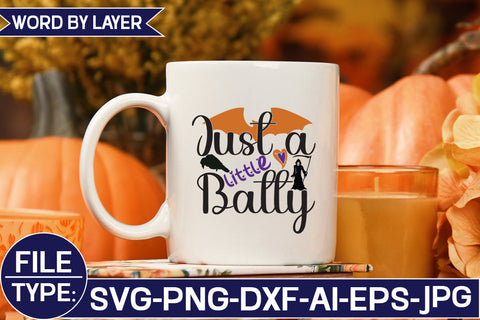 Just a Little Batty SVG Cut File SVG Studio Innate 