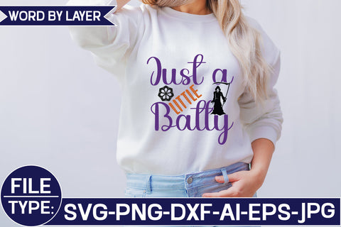Just a Little Batty SVG Cut File SVG Studio Innate 