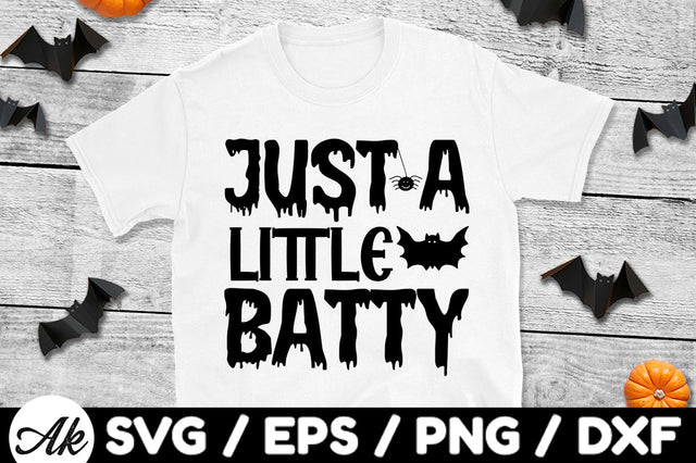 Just a little batty svg SVG akazaddesign 