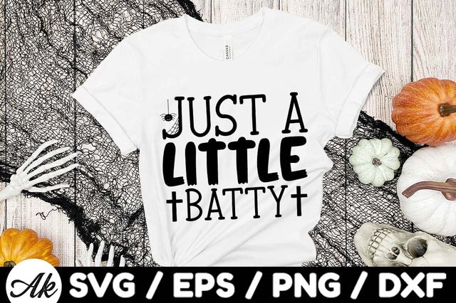Just a little batty svg SVG akazaddesign 