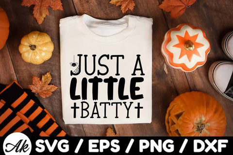 Just a little batty svg SVG akazaddesign 