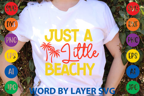 Just A Little Beach, Summer SVG SVG Rafiqul20606 