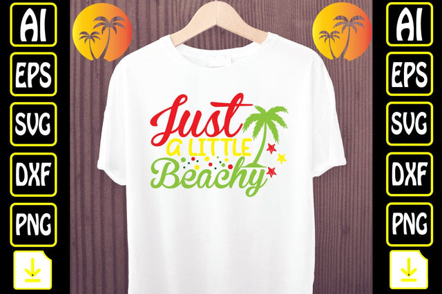 Just a Little Beachy SVG Craftlabsvg24 