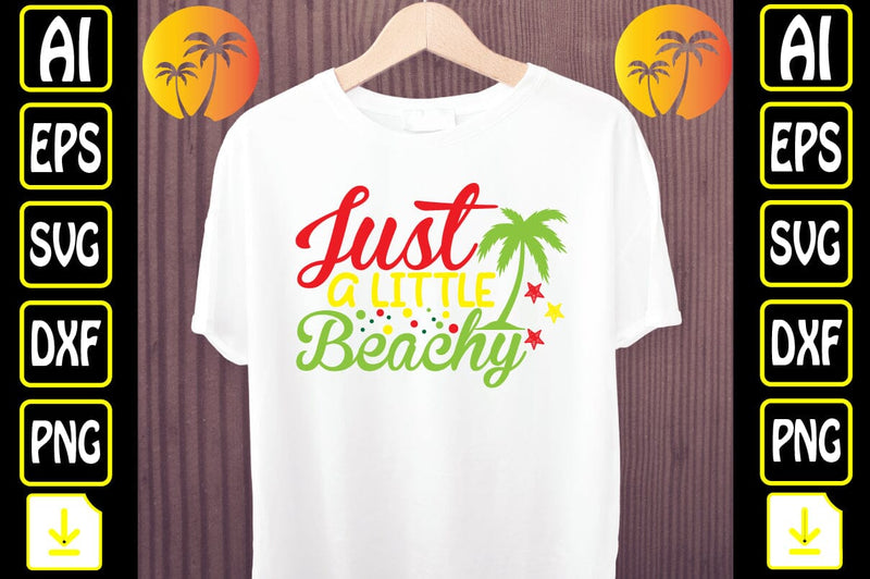 Just a Little Beachy SVG Craftlabsvg24 