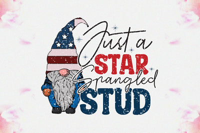 Just A Star Spangled Stud Sublimation Sublimation Jagonath Roy 