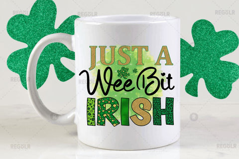 Just a wee bit irish Sublimation PNG Sublimation Regulrcrative 