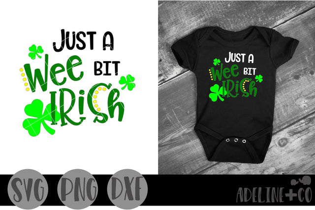 Just a wee bit Irish SVG Adeline&co 