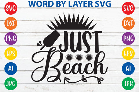 Just beach SVG Design SVG Rafiqul20606 