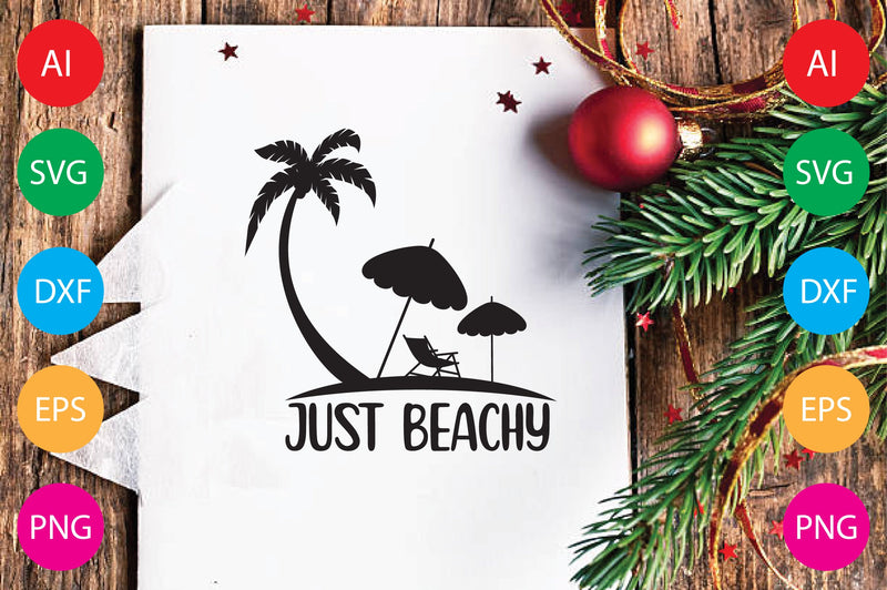 Just Beachy svg SVG Shahin alam 