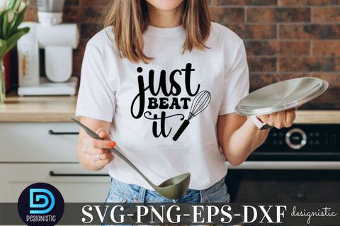 just beat it, Kitchen Monogram SVG SVG DESIGNISTIC 