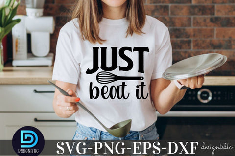 Just beat it, Kitchen Monogram SVG SVG DESIGNISTIC 