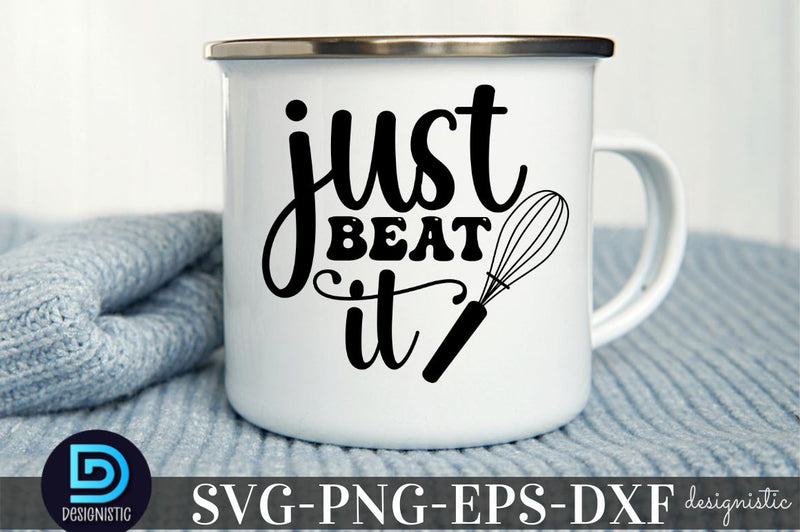 just beat it, Kitchen Monogram SVG SVG DESIGNISTIC 