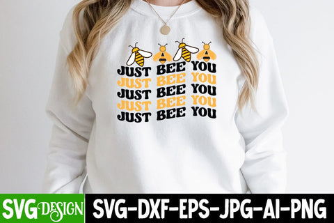 Just Bee You SVG Cut File, Just Bee You SVG Design SVG BlackCatsMedia 