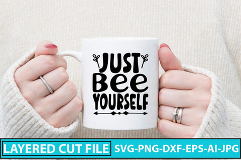 Just Bee Yourself SVG Cut File SVG Syaman 