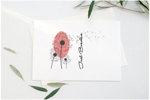 Just Breathe Dandelion Sublimation Sublimation Jagonath Roy 