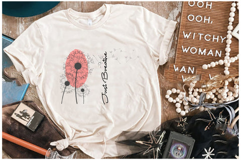 Just Breathe Dandelion Sublimation Sublimation Jagonath Roy 