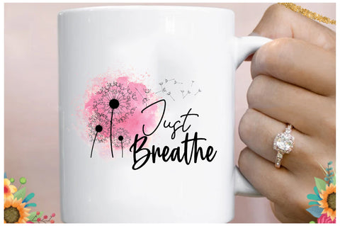 Just Breathe Dandelion Sublimation Sublimation Jagonath Roy 