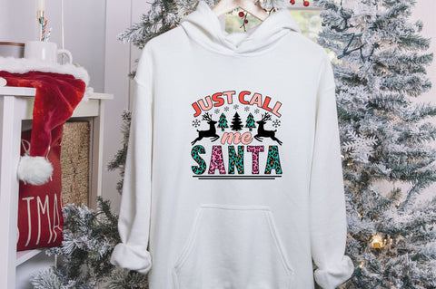 just call me santa Sublimation SVGArt 