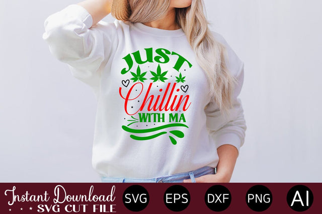 Just Chillin With Ma SVG SVG designmaster24 