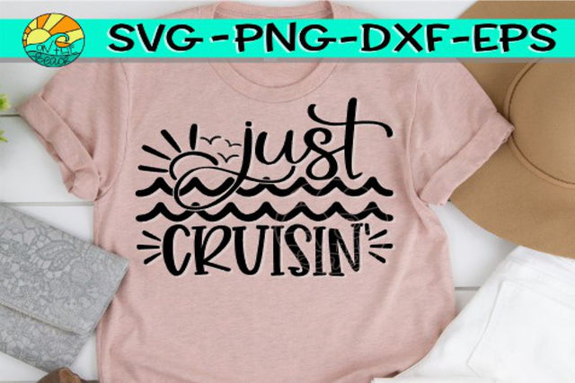 Just Cruisin' - SVG PNG EPS DXF SVG On the Beach Boutique 