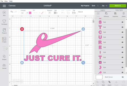 Just Cure It SVG | Breast Cancer Awarene SVG CreativeStudioTM 