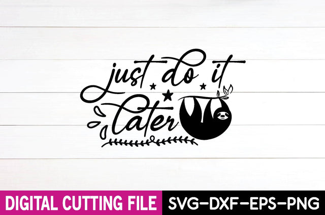 just do it later SVG md faruk hossain 