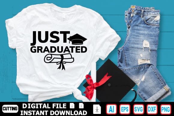 Just Graduated SVG Craftlabsvg24 