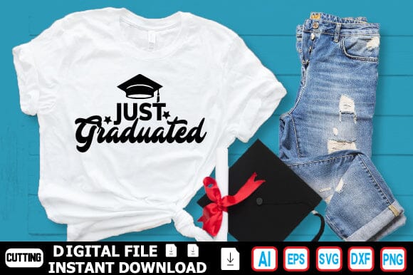 Just Graduated SVG Craftlabsvg24 