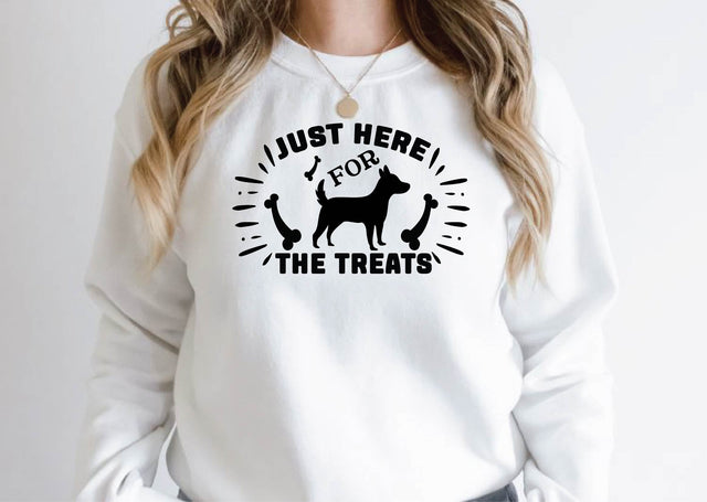 just here for the treats SVG Design SVG farhad farhad 