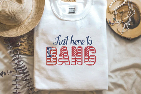 Just Here To Bang Sublimation Sublimation Jagonath Roy 