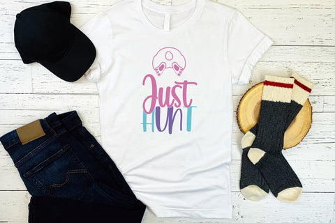 Just Hunt Easter svg, Easter Egg hunt party, Bunny Butt SVG SmmrDesign 