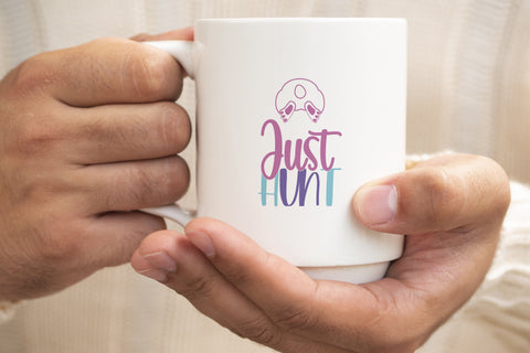 Just Hunt Easter svg, Easter Egg hunt party, Bunny Butt SVG SmmrDesign 