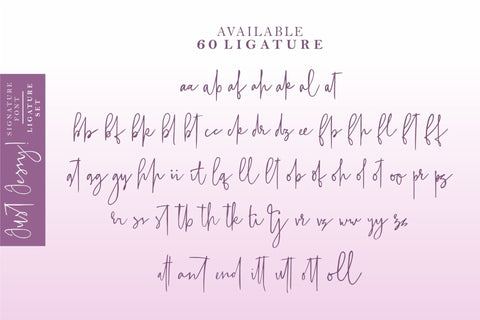 Just Jessy - Signature Font Font Garisman Studio 